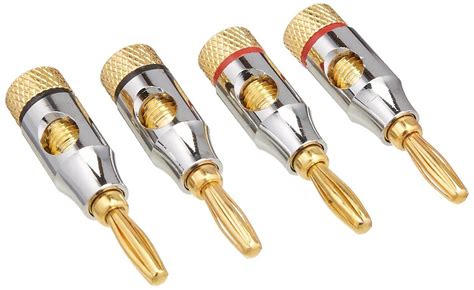 types of speaker wire connectors